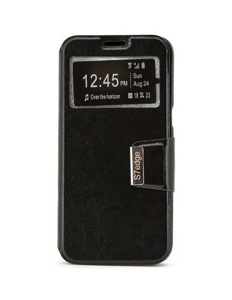 X-ONE XONE127493 funda para teléfono móvil 14 cm (5.5") Folio Negro