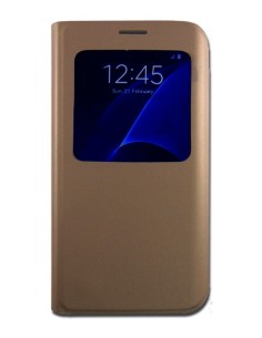 X-ONE XONE131742 funda para teléfono móvil 12,9 cm (5.1") Folio Oro