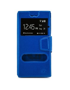 X-ONE XONE191586 funda para teléfono móvil 14 cm (5.5") Libro Azul