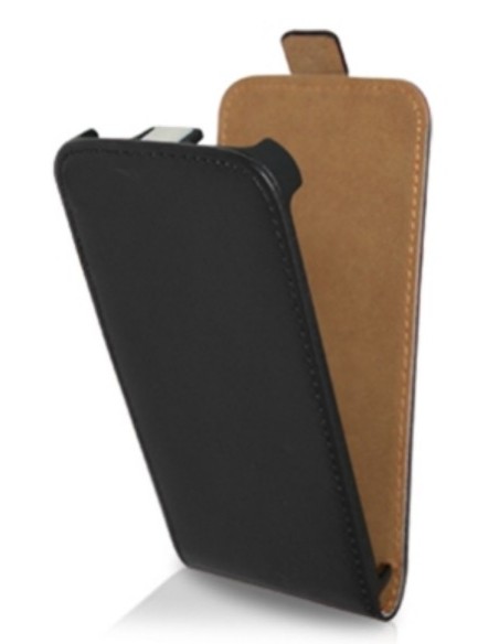 X-ONE XONE104265 funda para teléfono móvil 12,9 cm (5.1") Libro Negro Imitación piel