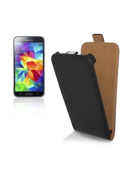 X-ONE XONE104265 funda para teléfono móvil 12,9 cm (5.1") Libro Negro Imitación piel