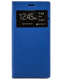 X-ONE XONE127516 funda para teléfono móvil 14 cm (5.5") Folio Azul