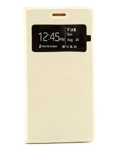 X-ONE XONE131155 funda para teléfono móvil 12,9 cm (5.1") Folio Oro