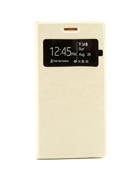 X-ONE XONE131155 funda para teléfono móvil 12,9 cm (5.1") Folio Oro