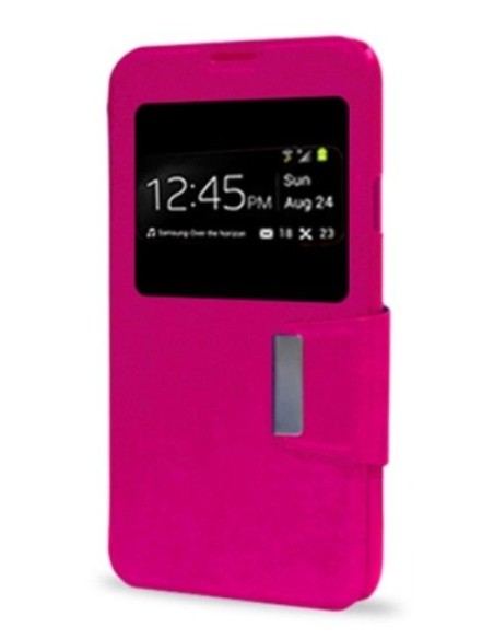X-ONE XONE108379 funda para teléfono móvil 14 cm (5.5") Folio Rosa