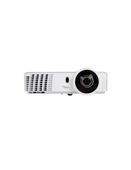 Optoma W303ST videoproyector 3000 lúmenes ANSI DLP WXGA (1280x800) 3D Proyector para escritorio Blanco