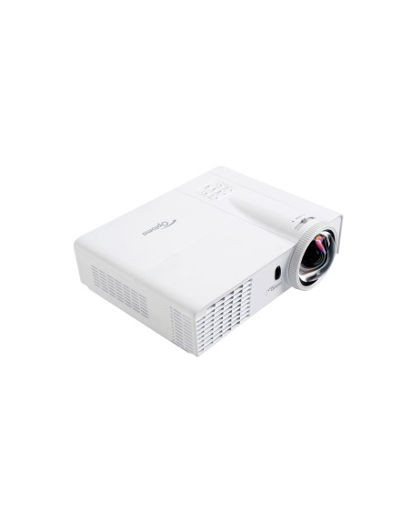 Optoma W303ST videoproyector 3000 lúmenes ANSI DLP WXGA (1280x800) 3D Proyector para escritorio Blanco