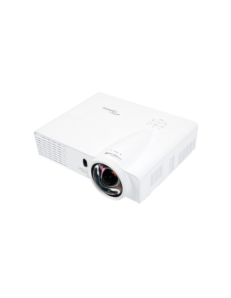 Optoma W303ST videoproyector 3000 lúmenes ANSI DLP WXGA (1280x800) 3D Proyector para escritorio Blanco