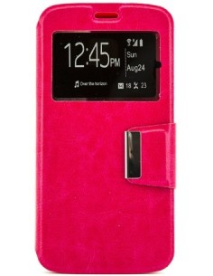 X-ONE XONE128629 funda para teléfono móvil 12,9 cm (5.1") Folio Rosa