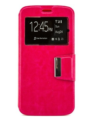 X-ONE XONE128629 funda para teléfono móvil 12,9 cm (5.1") Folio Rosa