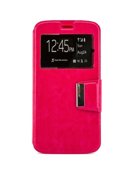 X-ONE XONE128629 funda para teléfono móvil 12,9 cm (5.1") Folio Rosa