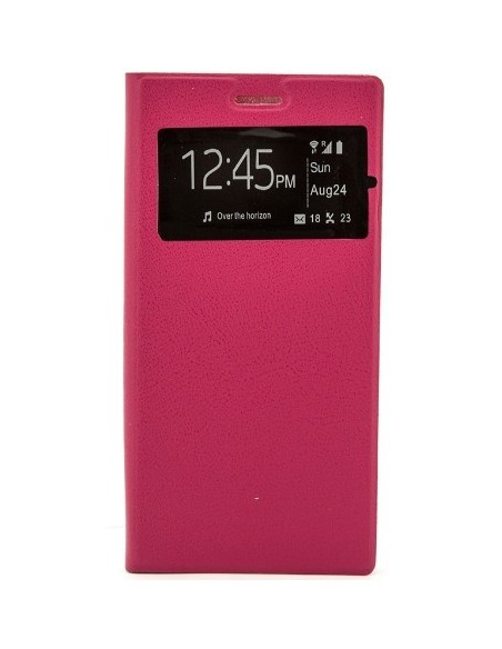X-ONE XONE131131 funda para teléfono móvil 14 cm (5.5") Folio Rosa