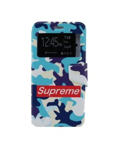 X-ONE XONE196772 funda para teléfono móvil 14 cm (5.5") Folio Azul, Camuflaje, Multicolor