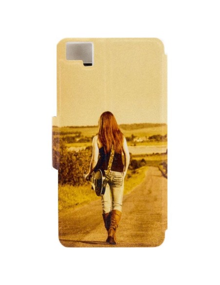 X-ONE XONE196963 funda para teléfono móvil 12,7 cm (5") Folio Marrón