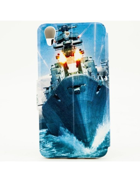 X-ONE XONE197236 funda para teléfono móvil 14 cm (5.5") Folio Azul, Multicolor