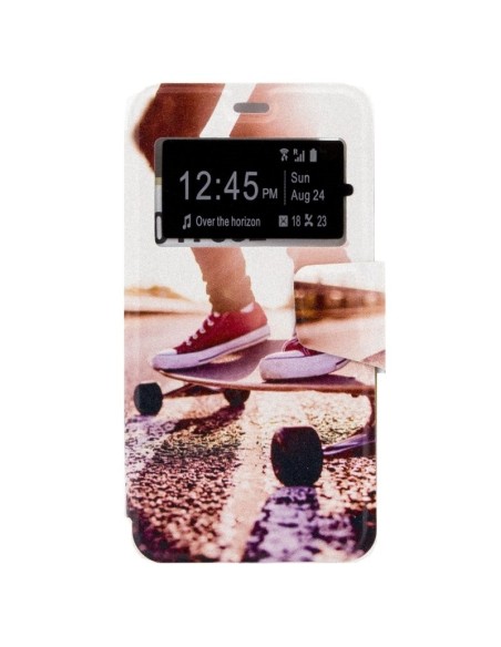 X-ONE XONE197243 funda para teléfono móvil 12,7 cm (5") Folio Multicolor