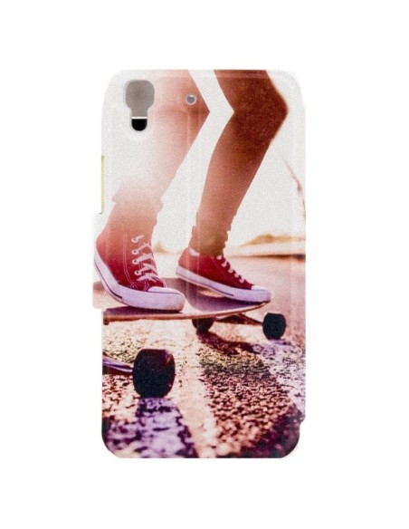 X-ONE XONE197243 funda para teléfono móvil 12,7 cm (5") Folio Multicolor