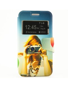 X-ONE XONE198974 funda para teléfono móvil 13,2 cm (5.2") Folio Multicolor