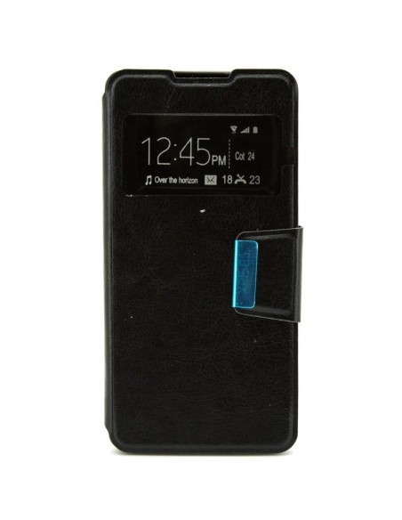 X-ONE XONE187206 funda para teléfono móvil 12,7 cm (5") Folio Negro