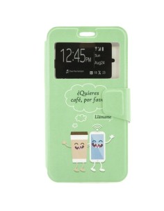 X-ONE XONE186278 funda para teléfono móvil Libro Verde
