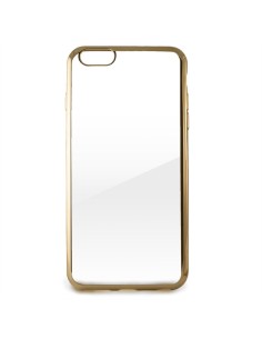 X-ONE XONE122757 funda para teléfono móvil 14 cm (5.5") Oro, Transparente