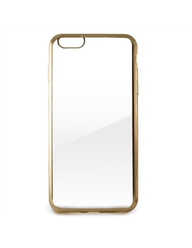 X-ONE XONE122757 funda para teléfono móvil 14 cm (5.5") Oro, Transparente
