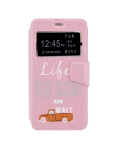 X-ONE XONE197250 funda para teléfono móvil 12,7 cm (5") Folio Rosa