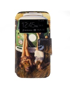 X-ONE XONE197304 funda para teléfono móvil 11,4 cm (4.5") Folio Multicolor