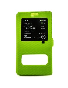 X-ONE XONE109512 funda para teléfono móvil 12,7 cm (5") Folio Verde