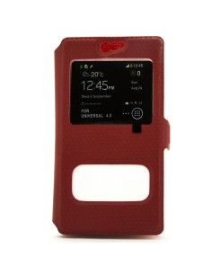 X-ONE XONE110358 funda para teléfono móvil 10,2 cm (4") Folio Rojo