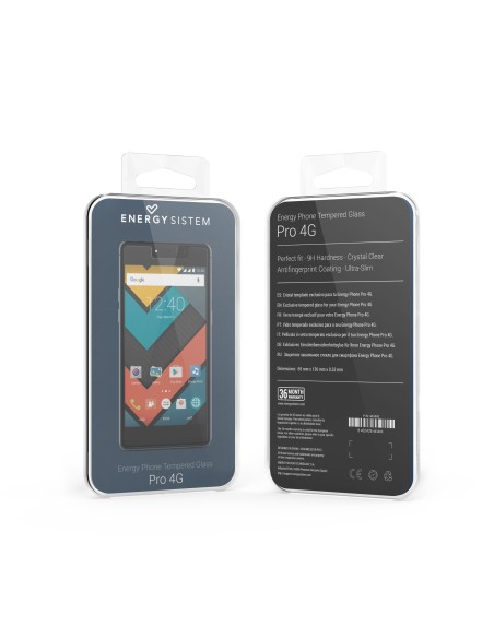 Energy Cristal Templado Pro 4G Transparente