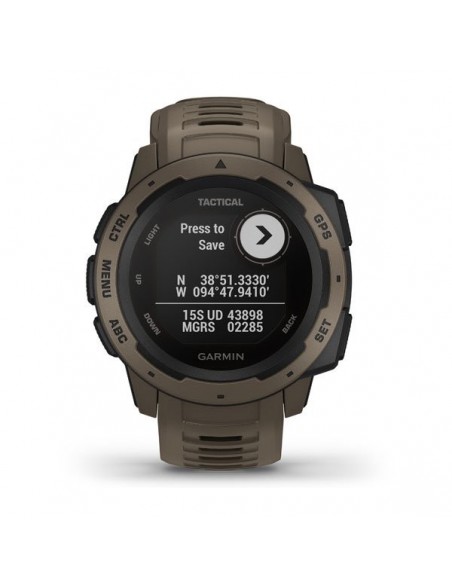 SMARTWATCH GARMIN SPORT  WATCH GPS INSTINCT TACTIC F.CARDIA