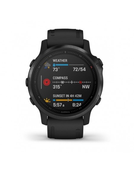 SMARTWATCH GARMIN SPORT WATCH GPS FENIX 6S PRO NEG F.CARDIA
