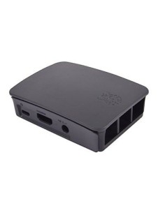 Raspberry Pi RPI3-CASE-BLK-GRY accesorio para placa de desarrollo Viviendas Negro, Gris