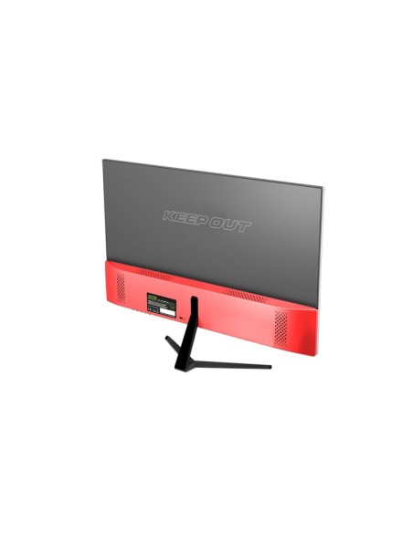 KeepOut XGM22 LED display 54,6 cm (21.5") Full HD Plana Negro, Rojo