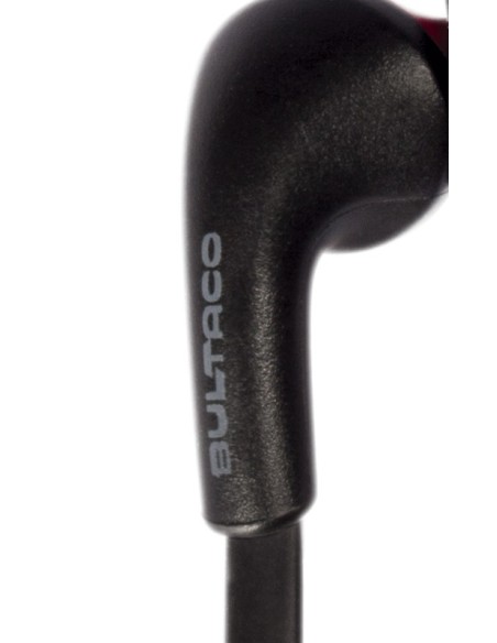 Bultaco Technology Lobito BT Slim auriculares para móvil Binaural Dentro de oído Negro, Rojo Inalámbrico