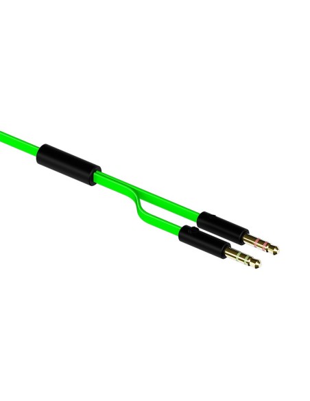 Razer Hammerhead Pro V2 auriculares para móvil Binaural Dentro de oído Negro, Verde Alámbrico