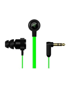 Razer Hammerhead V2 auriculares para móvil Binaural Dentro de oído Negro, Verde Alámbrico