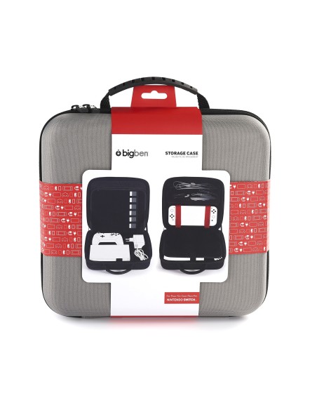 MALETIN NINTENDO SWITCH BIGBEN STORAGE CASE GRIS