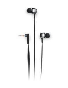 Muse M-112 CF auriculares para móvil Binaural Dentro de oído Negro, Plata Alámbrico