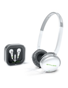 Muse M-120 CFW auricular Circumaural Diadema Blanco