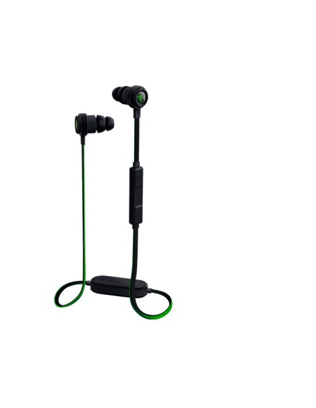 Razer Hammerhead BT auriculares para móvil Binaural Dentro de oído Negro, Verde Inalámbrico