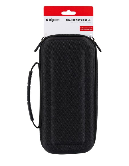 Bigben Interactive SWITCHPOUCHL funda para consola portátil Funda de protección Nintendo Negro Espuma de etileno vinil acetato (