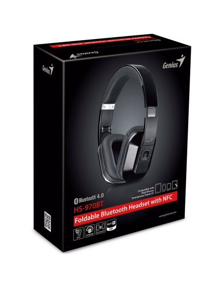 AURICULAR GENIUS HS970BT NFC NEGRO  BT