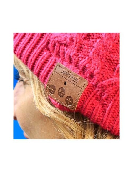 Archos Music Beany Gorro con auricular Inalámbrico Rosa