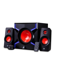 Woxter SO26-054 sistema de audio para el hogar Minicadena música uso doméstico Negro, Rojo 150 W