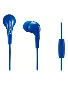 Pioneer SE-CL502T-L auriculares para móvil Binaural Dentro de oído Azul Alámbrico