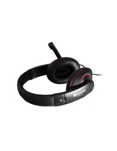 Woxter i-Headphone PC 780 Supraaural Negro, Rojo