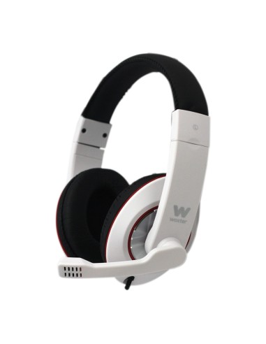 Woxter i-Headphone PC 780 Binaural Diadema Negro, Blanco