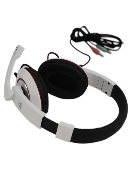 Woxter i-Headphone PC 780 Binaural Diadema Negro, Blanco